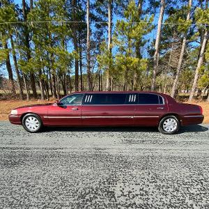 a car parked in a parking lot