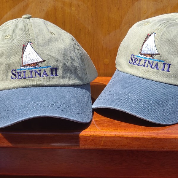 Sail Selina II Custom embroidered collectable baseball caps